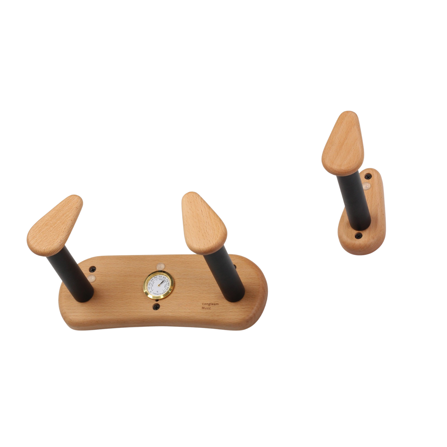 Horizontal Guitar Wall Mount – Angled Multi-Instrument Display Hanger