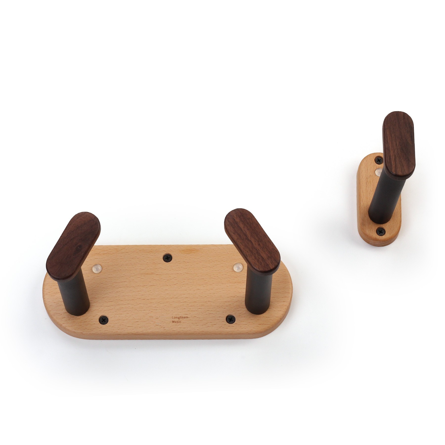 Horizontal Guitar Wall Mount – Angled Multi-Instrument Display Hanger