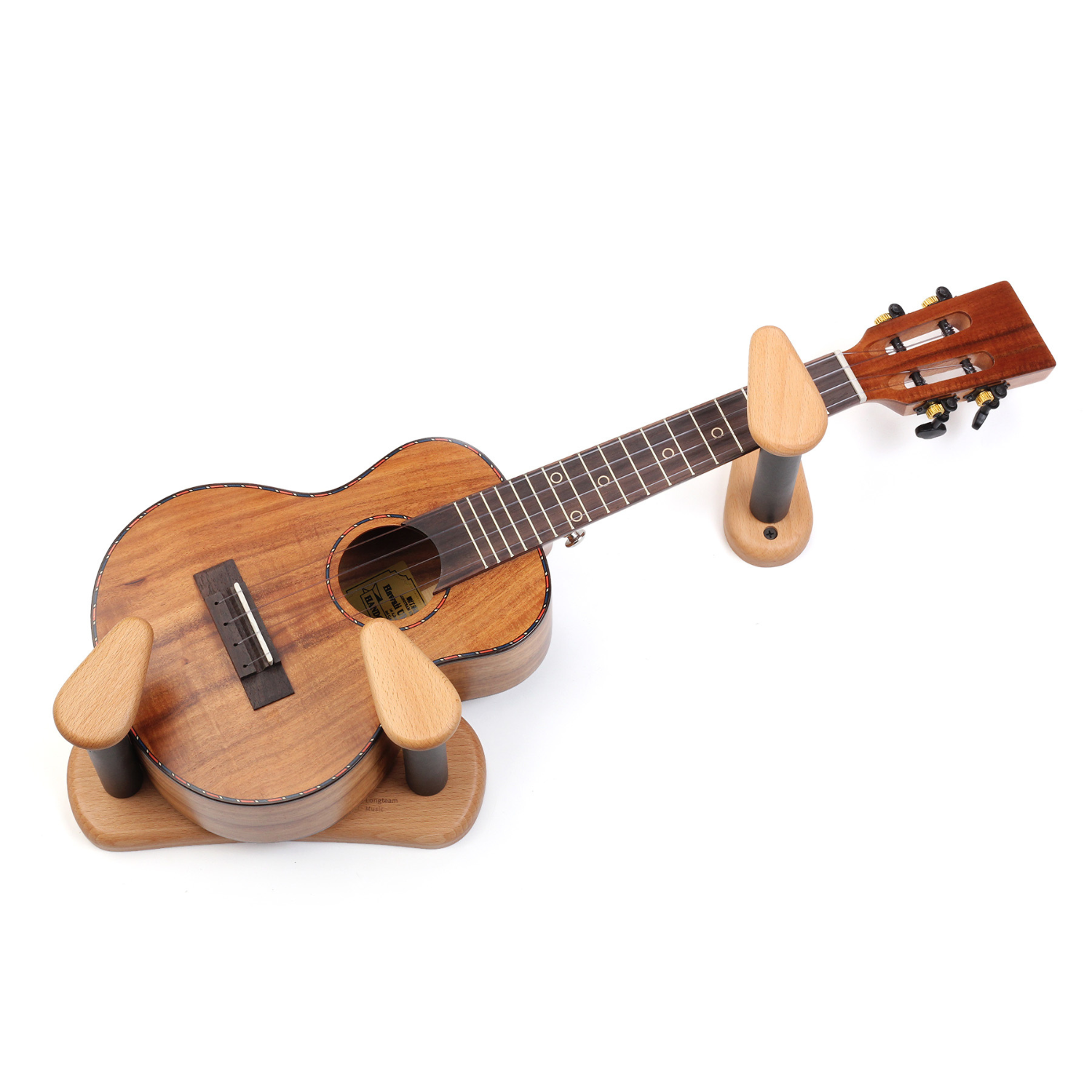 Horizontal Guitar Wall Mount – Angled Multi-Instrument Display Hanger