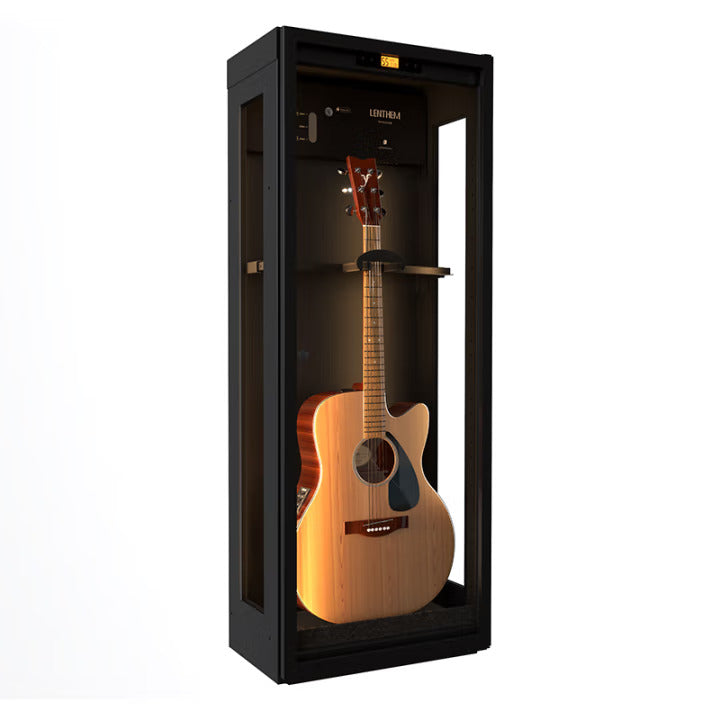 Guitar Humidity Control Cabinet | ClimaCab Display