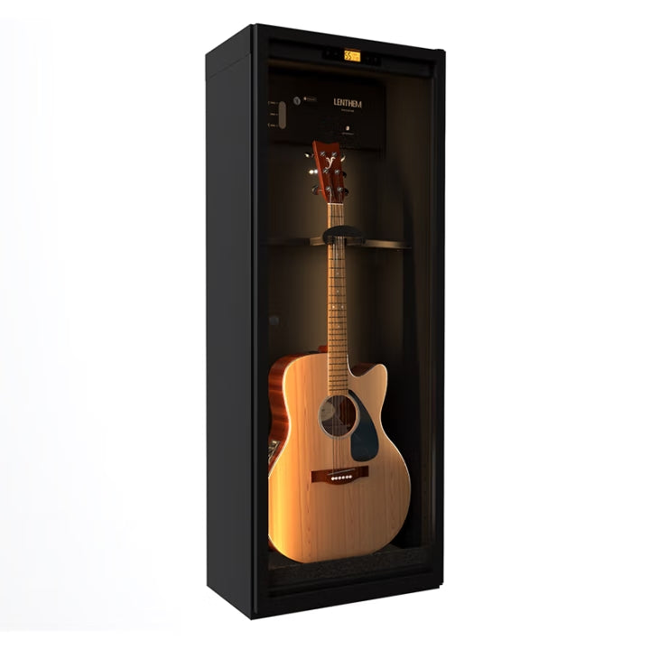 Guitar Humidity Control Cabinet | ClimaCab Display