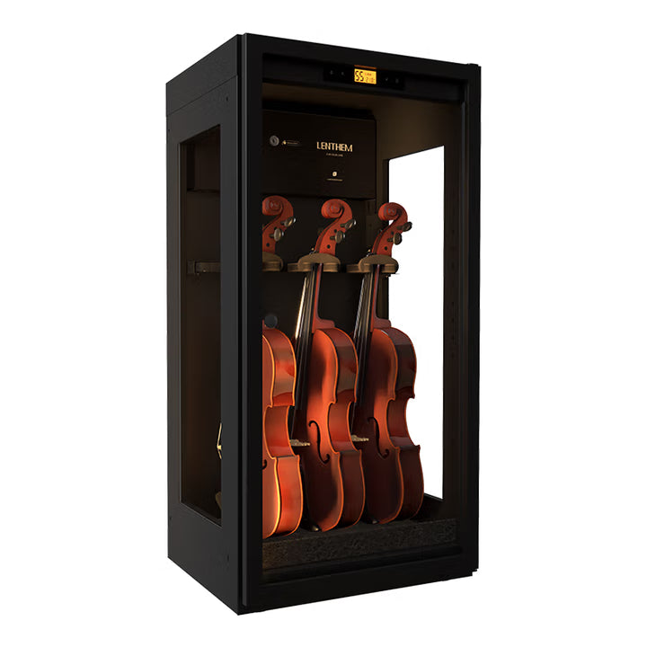 Violin Humidity Control Cabinet | ClimaCab Display