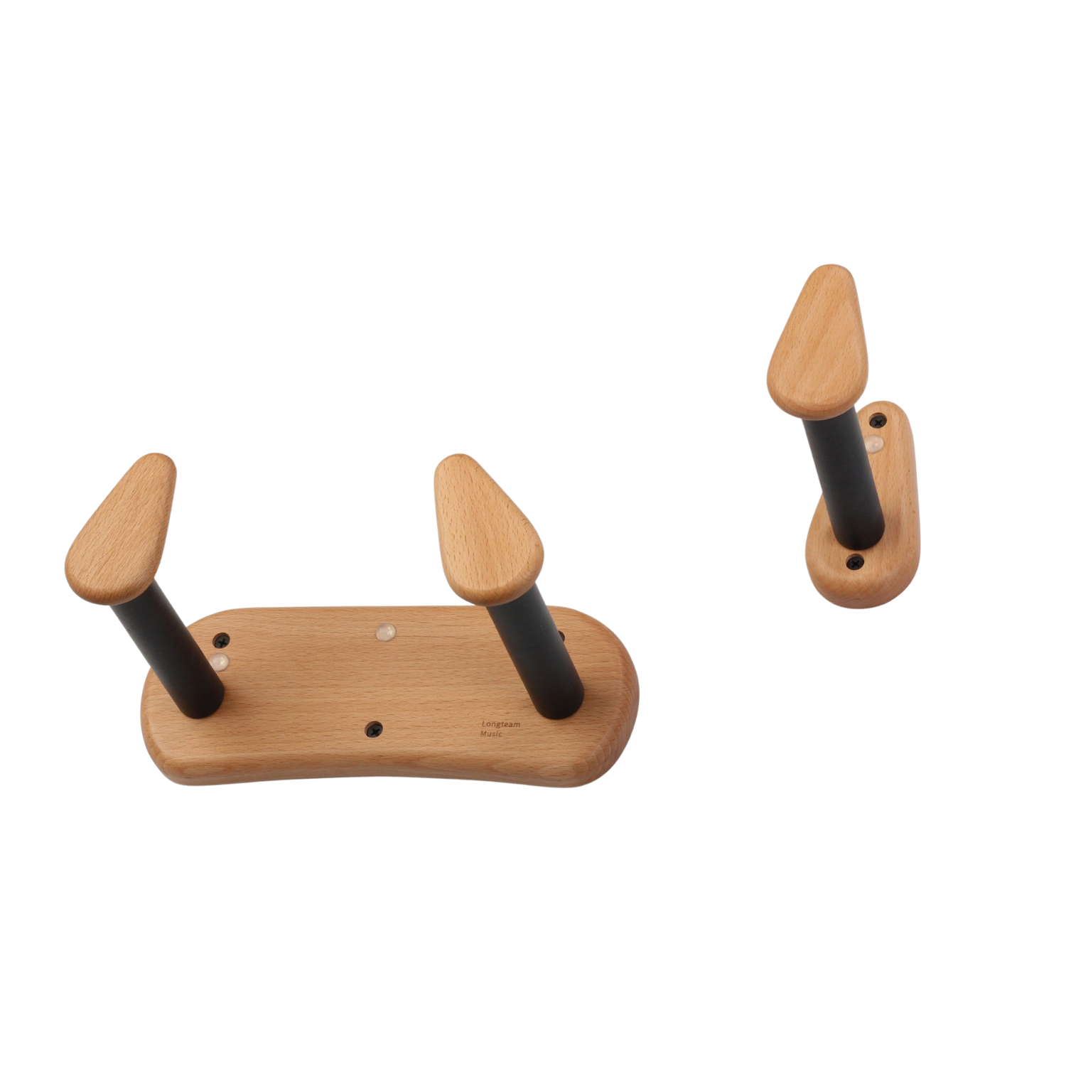 Horizontal Guitar Wall Mount – Angled Multi-Instrument Display Hanger