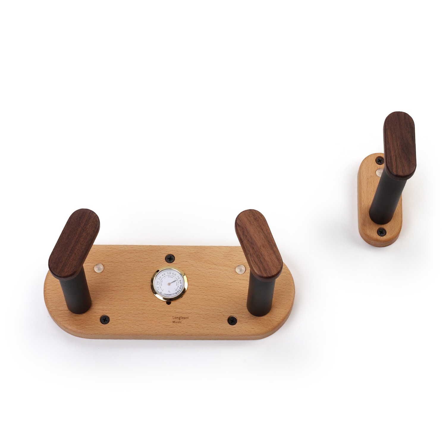 Horizontal Guitar Wall Mount – Angled Multi-Instrument Display Hanger