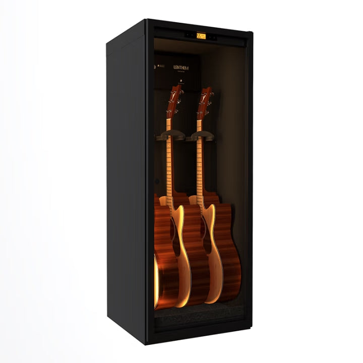 Guitar Humidity Control Cabinet | ClimaCab Display