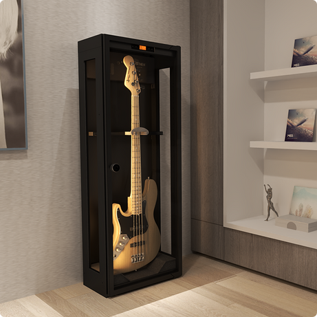 Bass Humidity Control Cabinet | ClimaCab Display
