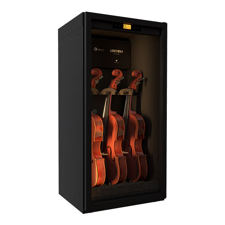 Violin Humidity Control Cabinet | ClimaCab Display